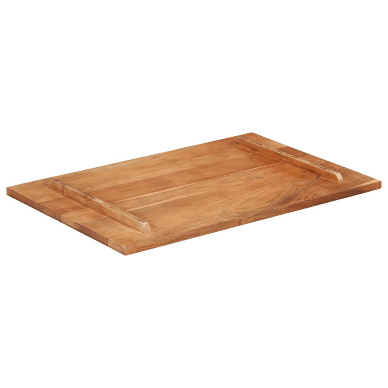 vidaXL tömör akácfa asztallap 25-27 mm 60 x 90 cm