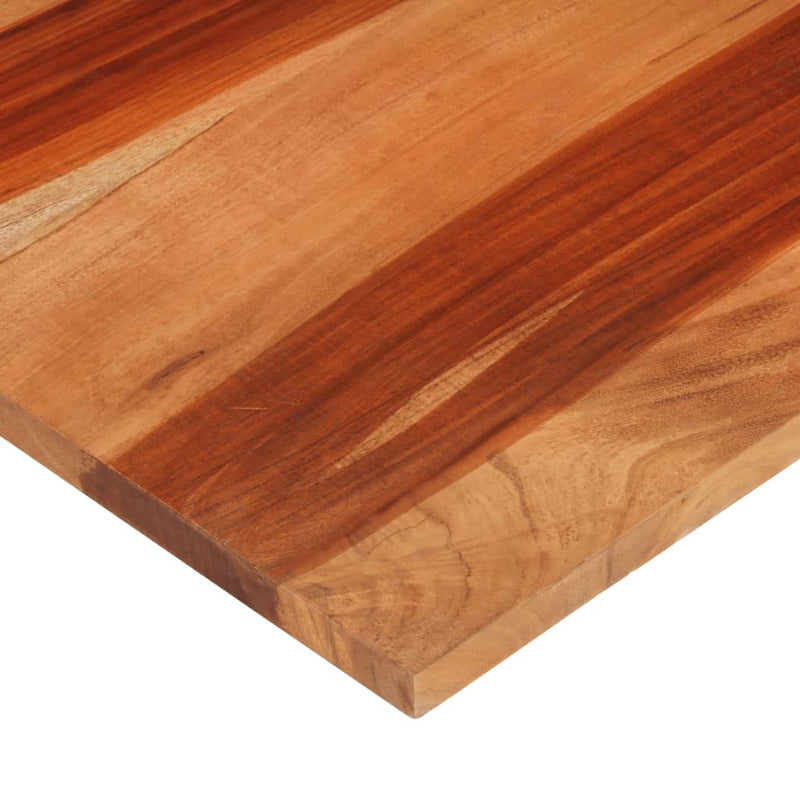 vidaXL tömör akácfa asztallap 25-27 mm 60 x 90 cm