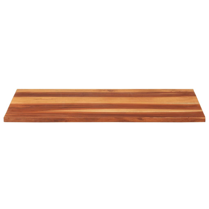 vidaXL tömör akácfa asztallap 25-27 mm 60 x 90 cm