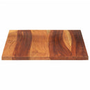 vidaXL tömör akácfa asztallap 25-27 mm 60 x 90 cm