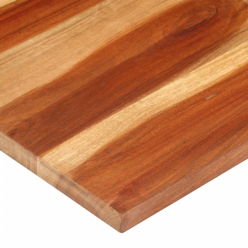 vidaXL tömör akácfa asztallap 25-27 mm 60 x 100 cm