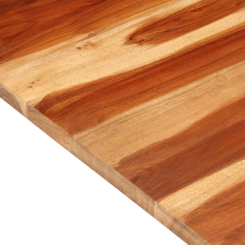 vidaXL tömör akácfa asztallap 25-27 mm 60 x 100 cm