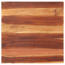 vidaXL tömör akácfa asztallap 25-27 mm 70 x 70 cm