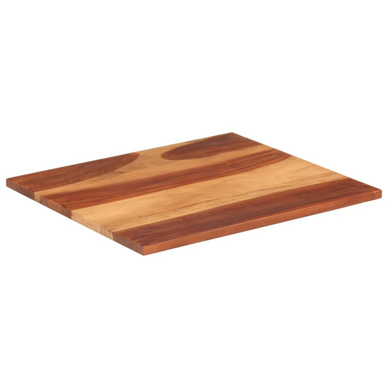 vidaXL tömör akácfa asztallap 25-27 mm 70 x 80 cm