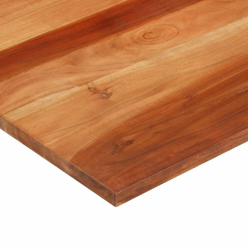 vidaXL tömör akácfa asztallap 25-27 mm 70 x 90 cm