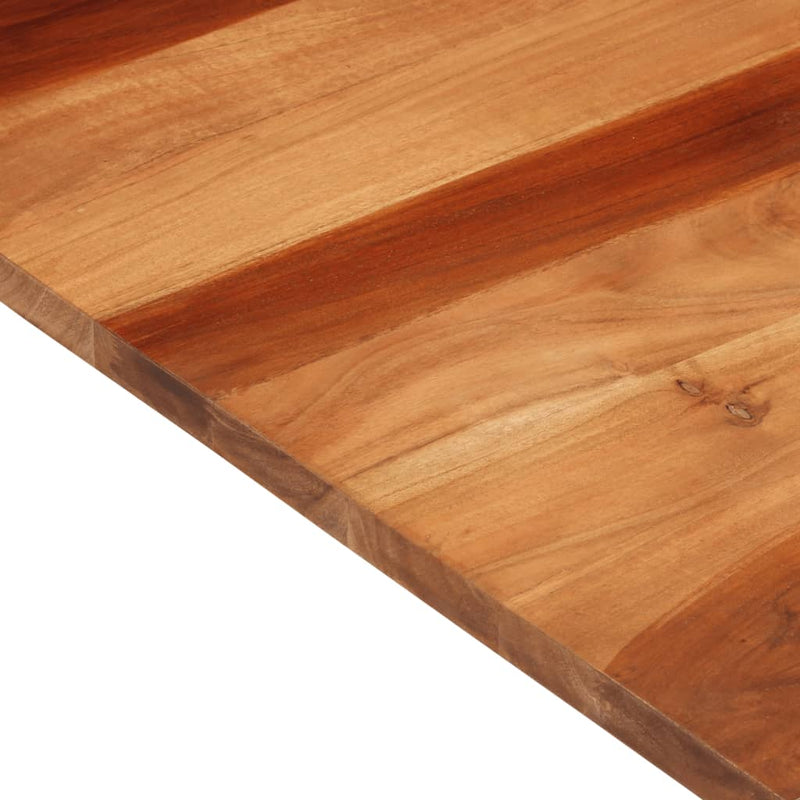 vidaXL tömör akácfa asztallap 25-27 mm 70 x 90 cm