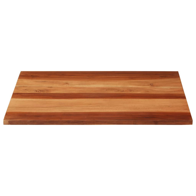 vidaXL tömör akácfa asztallap 25-27 mm 70 x 90 cm