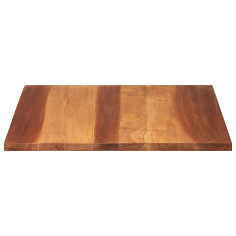 vidaXL tömör akácfa asztallap 25-27 mm 70 x 90 cm