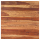 vidaXL tömör akácfa asztallap 25-27 mm 80 x 80 cm