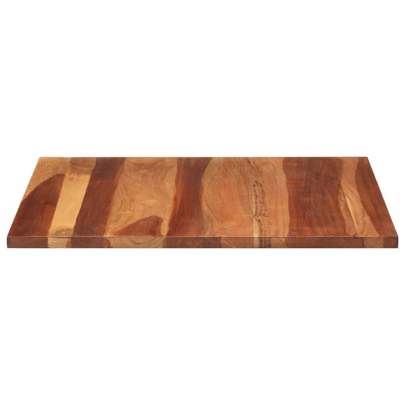 vidaXL tömör akácfa asztallap 25-27 mm 80 x 80 cm