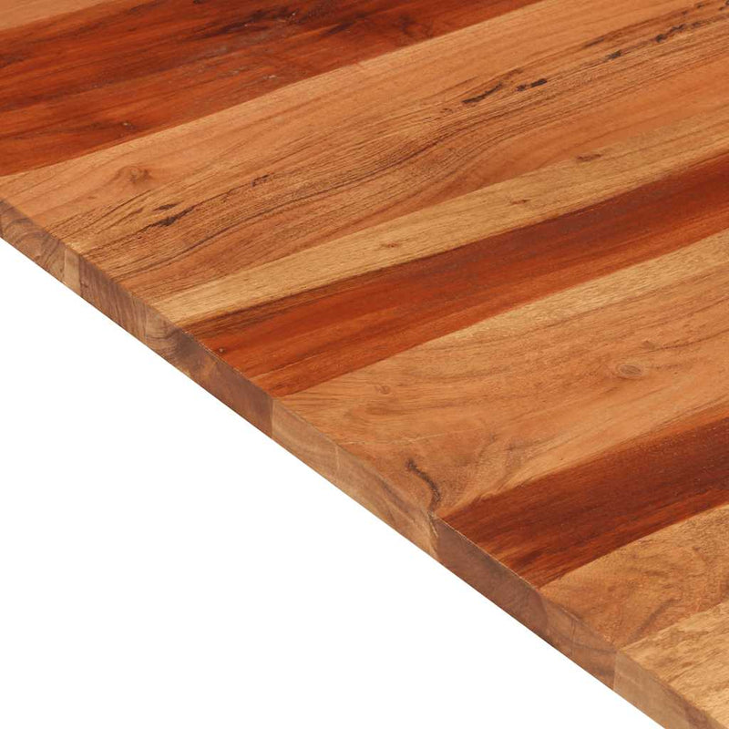 vidaXL tömör akácfa asztallap 25-27 mm 80 x 80 cm