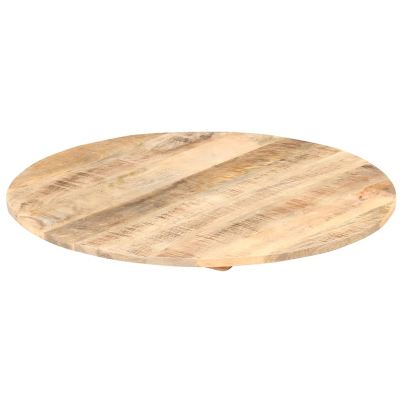 vidaXL kerek tömör mangófa asztallap 15-16 mm 70 cm