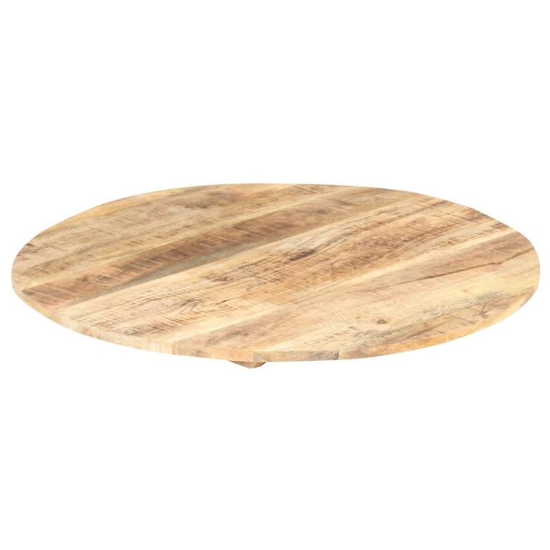 vidaXL kerek tömör mangófa asztallap 15-16 mm 70 cm