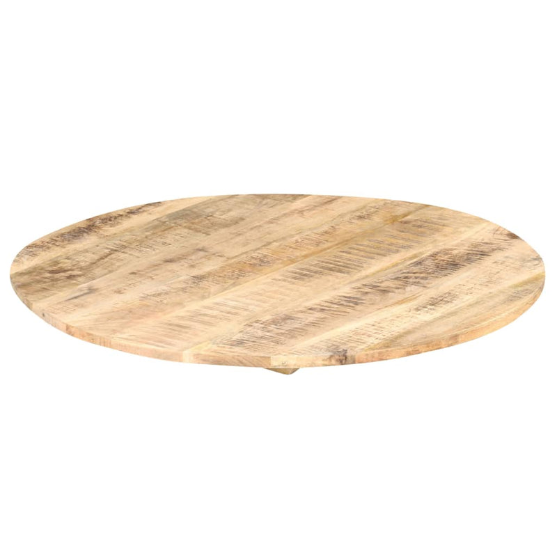 vidaXL kerek tömör mangófa asztallap 15-16 mm 70 cm