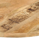 vidaXL kerek tömör mangófa asztallap 25-27 mm 70 cm