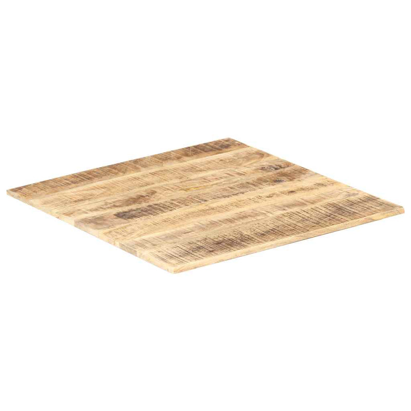 vidaXL tömör mangófa asztallap 15-16 mm 60 x 60 cm