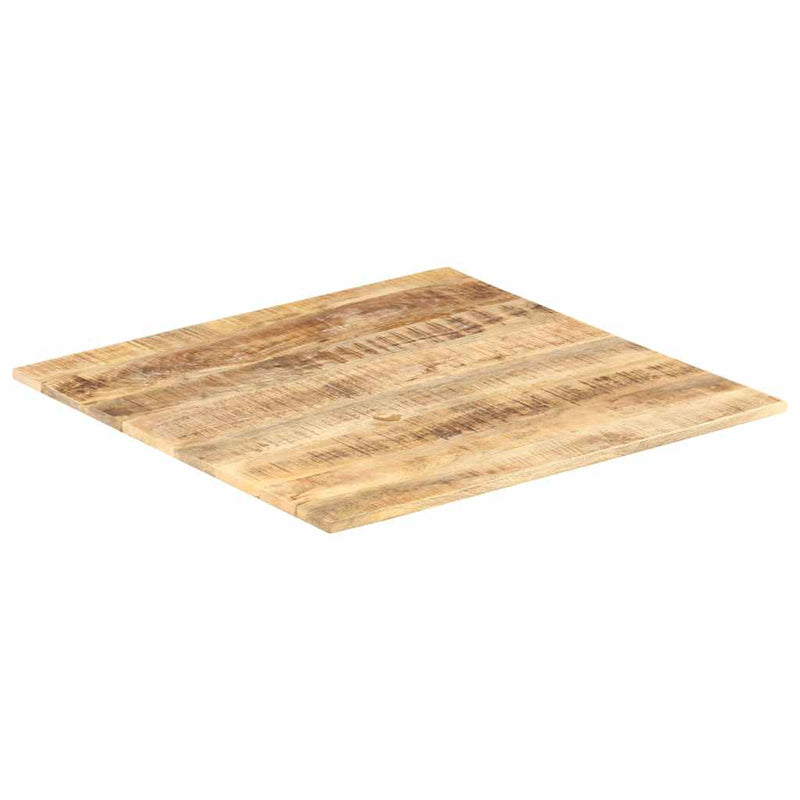 vidaXL tömör mangófa asztallap 15-16 mm 60 x 60 cm