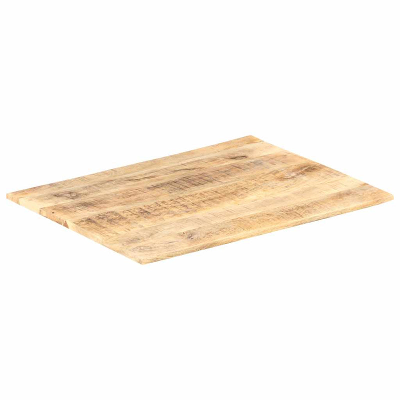 vidaXL tömör mangófa asztallap 15-16 mm 90 x 70 cm