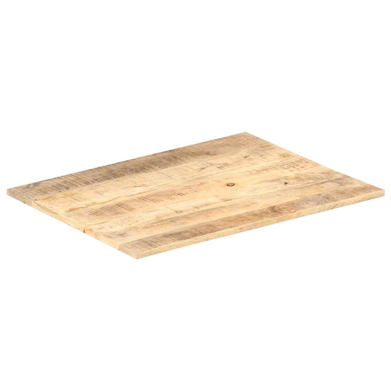 vidaXL tömör mangófa asztallap 15-16 mm 90 x 70 cm