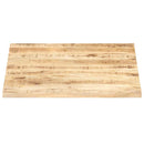 vidaXL tömör mangófa asztallap 25-27 mm 60 x 60 cm