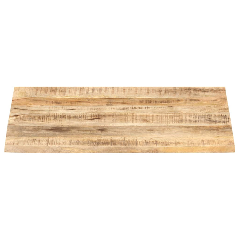 vidaXL tömör mangófa asztallap 25-27 mm 80 x 60 cm