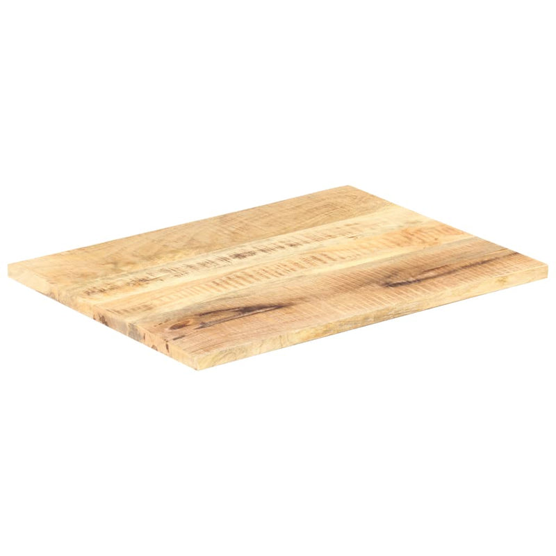 vidaXL tömör mangófa asztallap 25-27 mm 90 x 60 cm