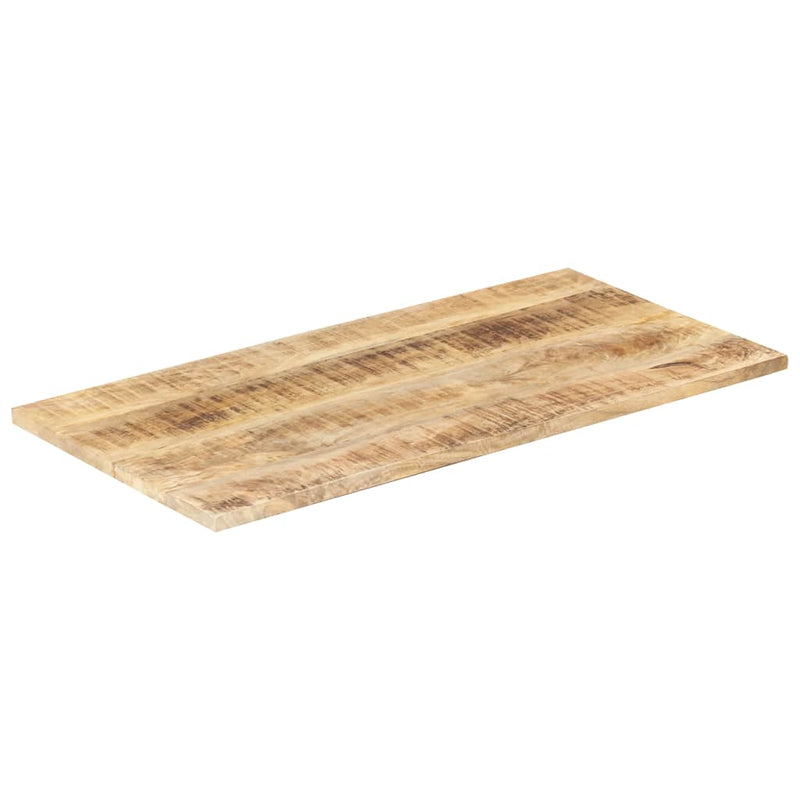 vidaXL tömör mangófa asztallap 25-27 mm 100 x 60 cm
