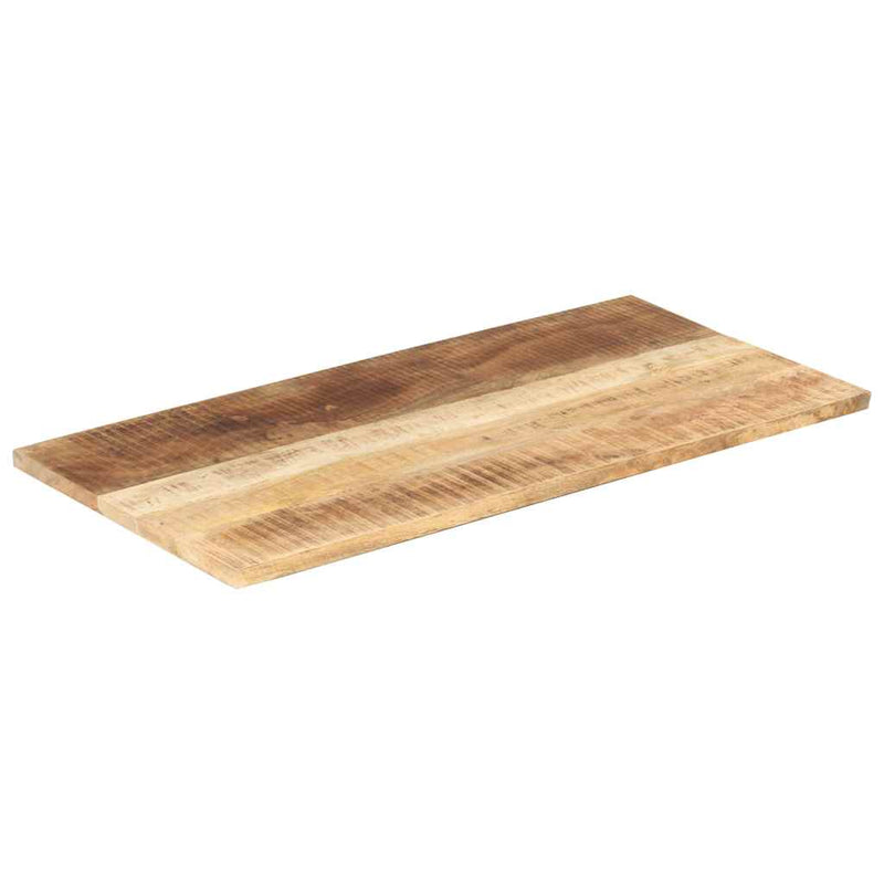 vidaXL tömör mangófa asztallap 25-27 mm 100 x 60 cm
