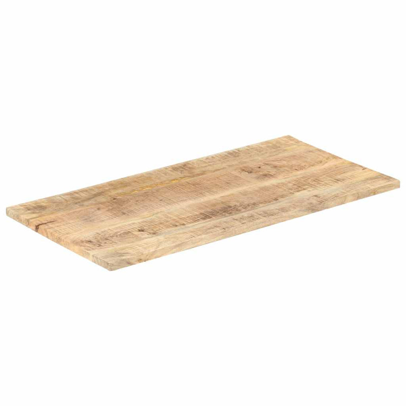 vidaXL tömör mangófa asztallap 25-27 mm 100 x 60 cm