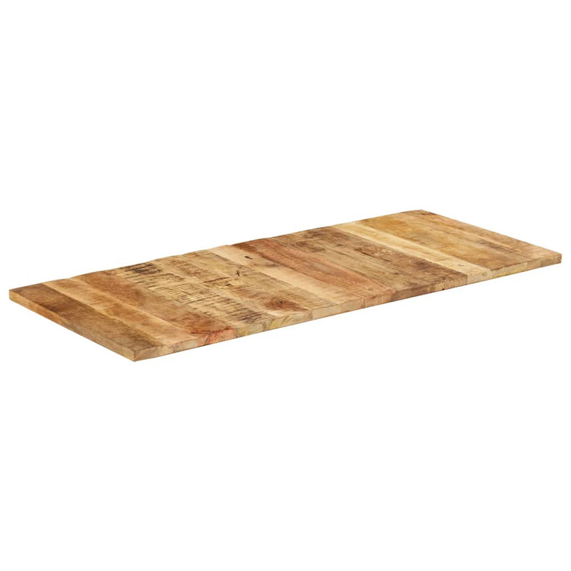 vidaXL tömör mangófa asztallap 25-27 mm 140x60 cm