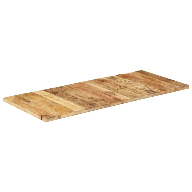 vidaXL tömör mangófa asztallap 25-27 mm 140x60 cm