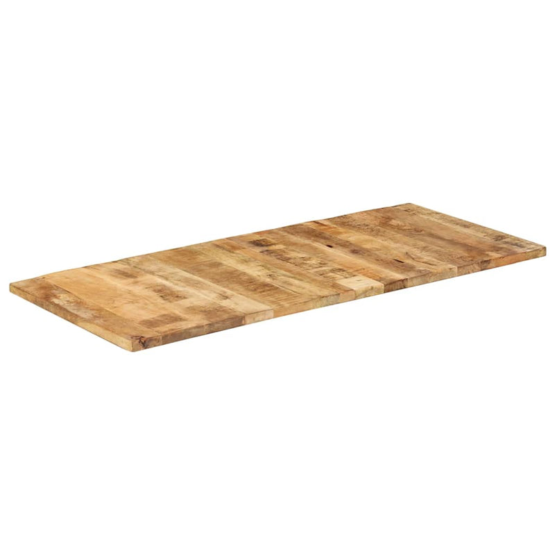vidaXL tömör mangófa asztallap 25-27 mm 140x60 cm