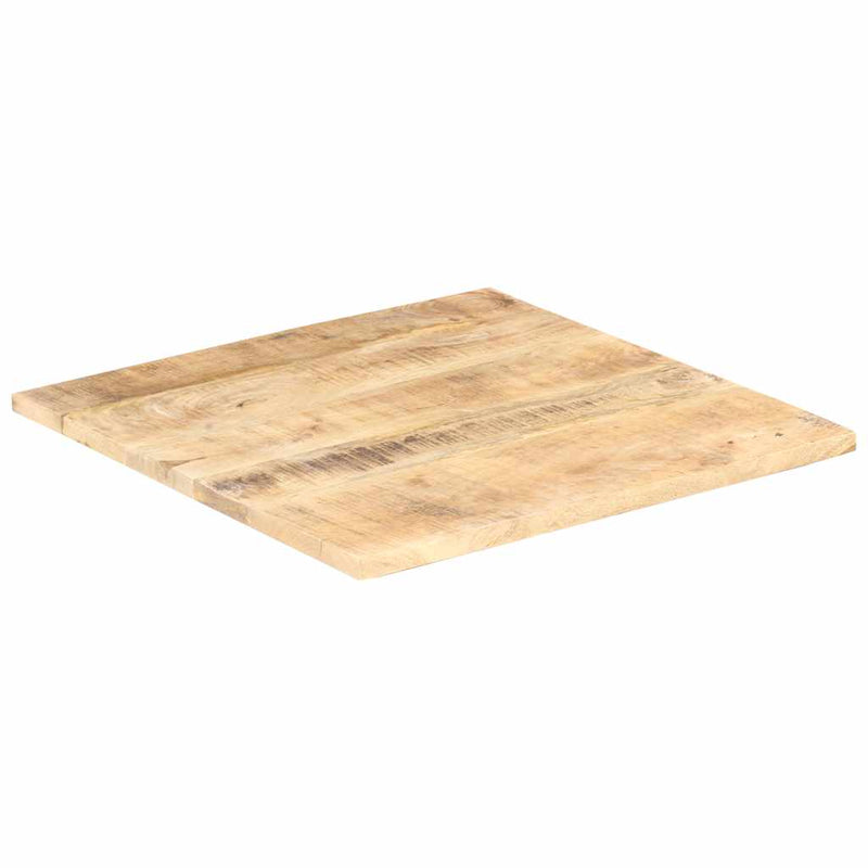 vidaXL tömör mangófa asztallap 25-27 mm 70 x 70 cm