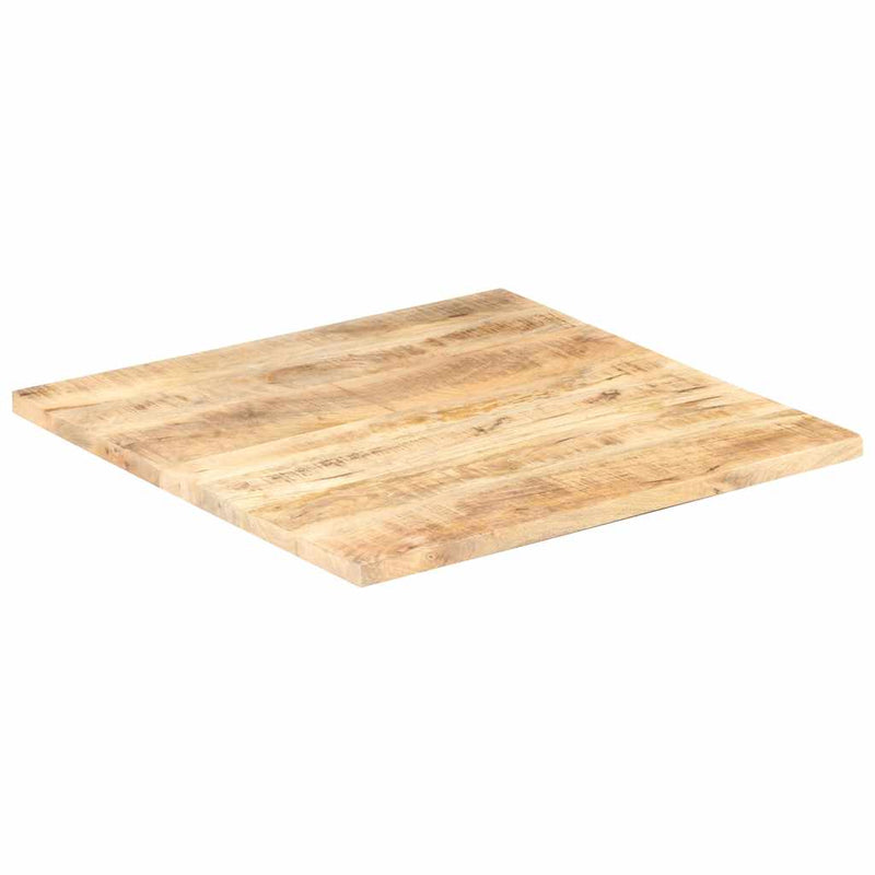 vidaXL tömör mangófa asztallap 25-27 mm 70 x 70 cm