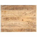 vidaXL tömör mangófa asztallap 25-27 mm 80 x 70 cm