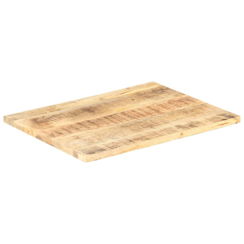 vidaXL tömör mangófa asztallap 25-27 mm 90 x 70 cm