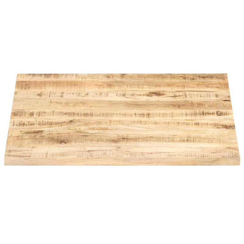 vidaXL tömör mangófa asztallap 25-27 mm 80 x 80 cm