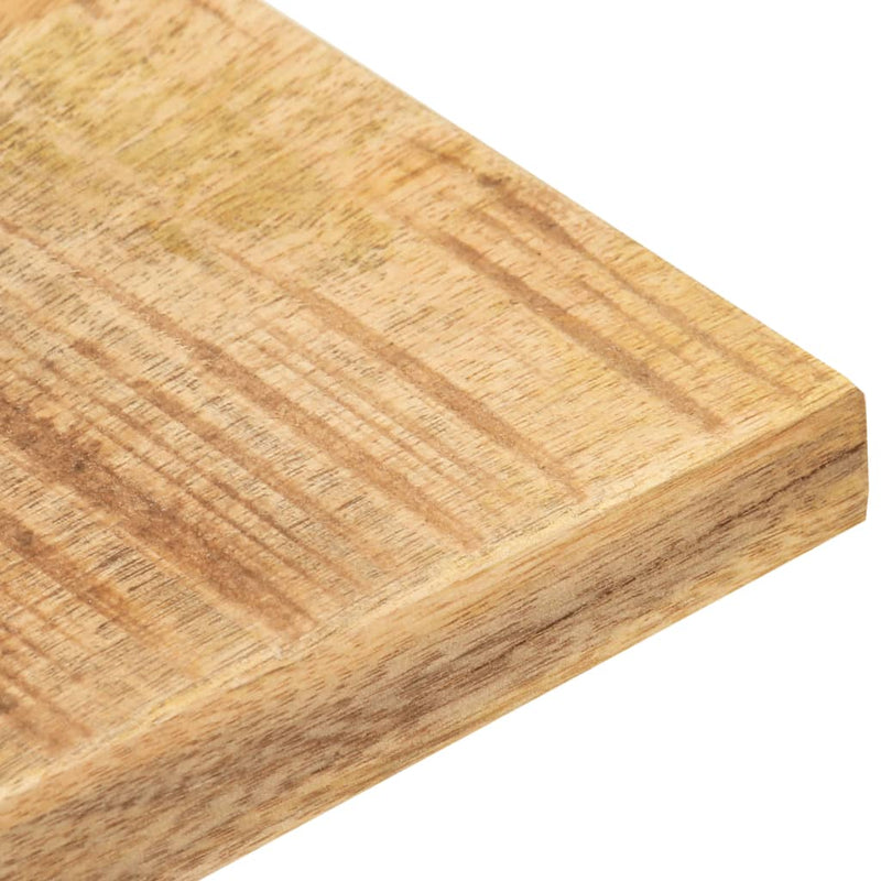 vidaXL tömör mangófa asztallap 25-27 mm 80 x 80 cm