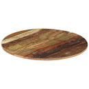 vidaXL kerek tömör újrahasznosított fa asztallap 70 cm 15-16 mm