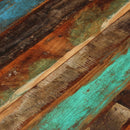 vidaXL kerek tömör újrahasznosított fa asztallap 80 cm 15-16 mm