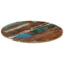 vidaXL kerek tömör újrahasznosított fa asztallap 80 cm 15-16 mm