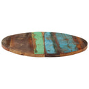 vidaXL kerek tömör újrahasznosított fa asztallap 60 cm 25-27 mm