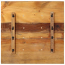 vidaXL négyszögletes tömör újrahasznosított fa asztallap 60 x 60 cm