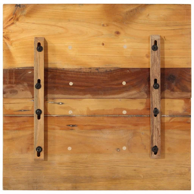 vidaXL négyszögletes tömör újrahasznosított fa asztallap 60 x 60 cm