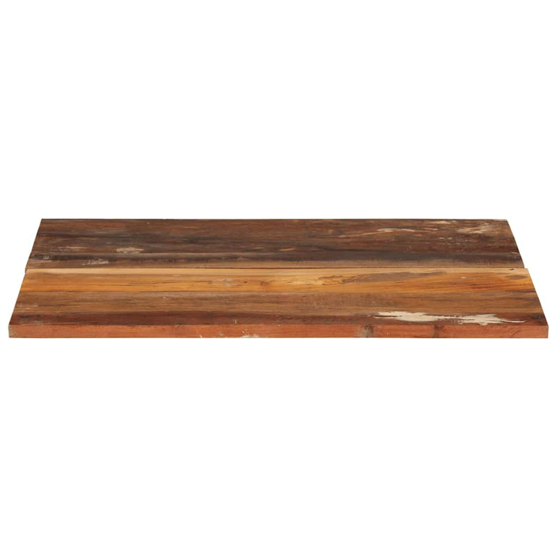 vidaXL négyszögű tömör újrahasznosított fa asztallap 60x70 cm 15-16 mm