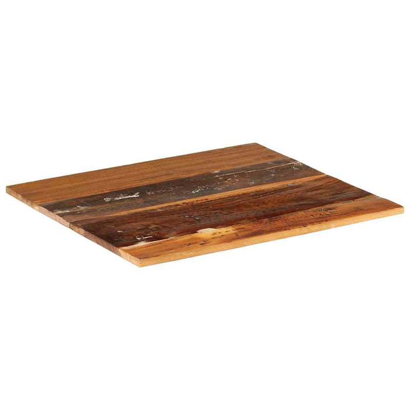 vidaXL négyszögű tömör újrahasznosított fa asztallap 60x70 cm 15-16 mm