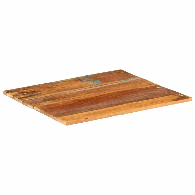 vidaXL négyszögű tömör újrahasznosított fa asztallap 60x70 cm 15-16 mm