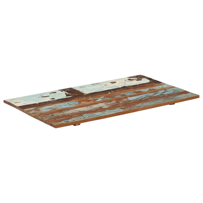 vidaXL négyszögű tömör újrahasznosított fa asztallap 60x100cm 15-16mm