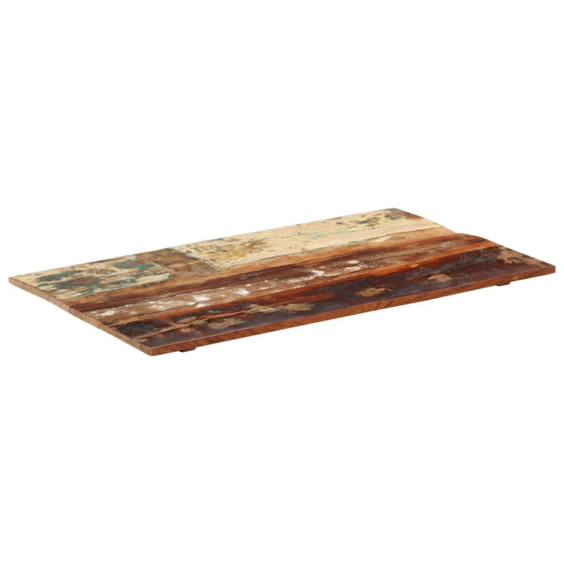 vidaXL négyszögű tömör újrahasznosított fa asztallap 60x100cm 15-16mm