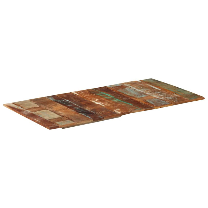 vidaXL négyszögű tömör újrahasznosított fa asztallap 60x120cm 15-16mm